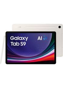 Samsung Tablet "Galaxy Tab S9 WiFi", beige, 128 GB, Tablets_EBookReader, AI-Funktionen, Tablet