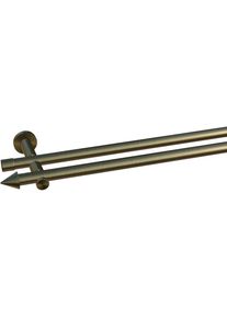 Gardinenstange Indeko "Calais", gold (messing, antik), L:140cm, Gardinenstangen, Gardinenstange