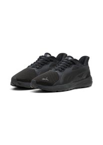Sneaker Puma "SOFTRIDE COSMIC STREET SLIPTECH", Damen, Gr. 44,5, schwarz (Puma schwarz, Puma schwarz), Textil, unifarben, Schuhe Sneaker, Slip-on Sneaker