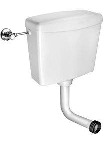 Sp&uuml;lkasten CORNAT "KELLU", wei&szlig;, B:41cm T:16,5cm, Kunststoff, Sp&uuml;lk&auml;sten, Sp&uuml;lkasten, vollisoliert