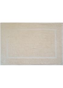 Badematte Dyckhoff "Kristall" Gr. 20, beige, H:2mm, Baumwolle, Badematten, Badematte, 2er Set Hotelmatte