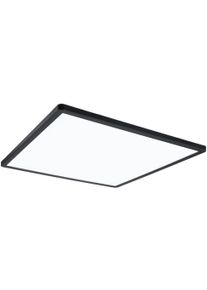 Paulmann LED Panel "Atria Shine", schwarz, 1, H: 2,8cm, 1 Stk., Leuchten, Backlight, LED Panel