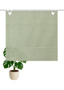 Magnetrollo Home Wohnideen "TURIN" Gr. 1, gr&uuml;n (lindgr&uuml;n), B:45cm H:130cm, Obermaterial: 100% Polyester, Raffrollos, Magnetrollo