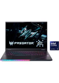 Acer Gaming-Notebook "PH18-73-98E0", schwarz (abyssal schwarz), 128 GB RAM 1.000 GB SSD, Core Ultra 9, Windows 11 Pro (64 Bit), Notebooks, Gaming-Notebook