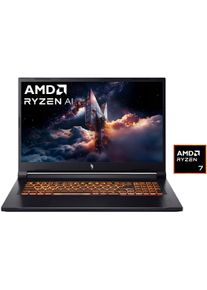 Acer Gaming-Notebook "Nitro V ANV17-41 RTX 5050/5060/5070", schwarz (obsidian schwarz), 32 GB RAM 1.000 GB SSD, Ryzen 7, Windows11Home64Bit, Notebooks, Gaming-Notebook