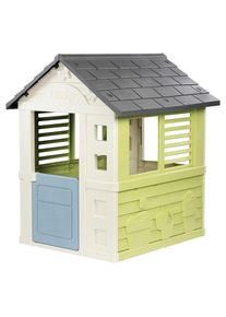 Smoby Spielhaus, Pastellblau, Kunststoff, 99x114.70x19.60 cm, Freizeit & Co, Gartenspielzeug, Spielh&auml;user