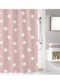 Duschvorhang Kleine Wolke "Nova", rosa (rose), B:180cm H:200cm, Polyester, Duschvorh&auml;nge, Duschvorhang, H&ouml;he 200 cm
