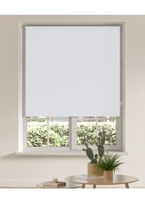 Seitenzugrollo OTTO HOME "THEMSE" Gr. 7, wei&szlig; (schneewei&szlig;), B:100cm H:150cm, Polyester, Rollos, Seitenzugrollo, Bestseller mit &uuml;ber 3000 4,5-Sterne-Bewertungen, Klemmtr&auml;ger, Topseller