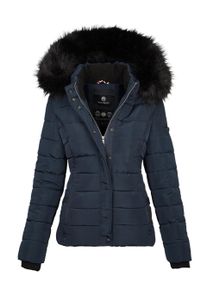 Navahoo Dames Winterjas Miamor &ndash; Teddyvoering, Afneembare Capuchon & Bontkraag