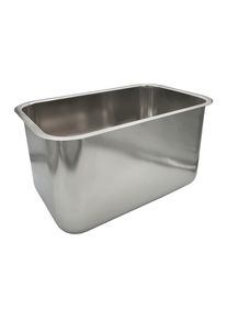 ich-zapfe Vask Gastronorm rustfrit st&aring;l, 50x30x30 cm