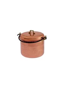 ich-zapfe Сasserole en cuivre martel&eacute; avec arche de fer 24 cm