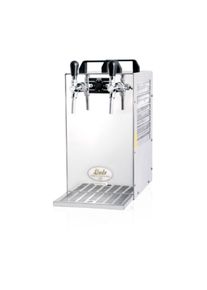 ich-zapfe Biertap - Kontakt 70/K Profi, thuistap, bierkoeler met 2-lijns, membraanpomp, 90 liter/uur