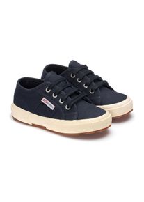 Superga Kinderen/Kinderen 2750 Jcot Leather Trainers (Marine)