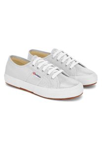 Superga Unisex 2750 Lamew Metallic Sportschoenen voor volwassenen (Grijs Zilver)