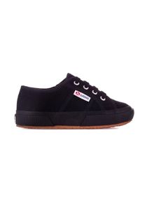 Superga Kinderen/Kinderen 2750 Jcot Leather Trainers (Volledig zwart)