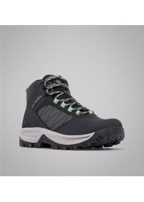 Wanderschuh Columbia "TRANSVERSE&trade; HIKE WATERPROOF", Damen, Gr. 39, schwarz (schwarz, sage leaf), Leder, Schuhe Wanderschuh, wasserdicht