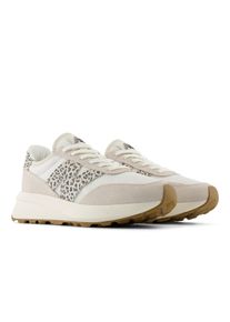 Sneaker New Balance "370", Damen, Gr. 43, moonbeam, sea salt, gum lp, Leder, Mesh, Schuhe Sneaker, f&uuml;r Sportmode und Streetwear, mit Laufsohle aus Gummi