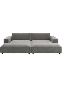 Loungesofa Musterring "MR LUCIA, die ultimative Lounge-Oase, Breite 300cm, bequem, Mega Sofa", anthrazit, B:300cm H:81cm T:190cm, 100% Polyester, Sofas, Loungesofa, Mega-Fl&auml;che, erstklassige Kammerkissen & Luxus-Komfort
