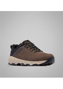 Wanderschuh Columbia "NEWTON NIMBLE&trade; LTR", Herren, Gr. 41,5, braun (tundra, schwarz), Leder, Schuhe Wanderschuh