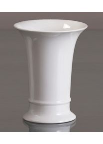 Dekovase Kaiser Porzellan "Trompete", wei&szlig;, B:10cm H:12,5cm T:10cm, Porzellan, Vasen, Dekovase