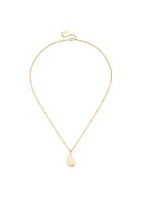 Kette mit Anh&auml;nger "Kette Anh&auml;nger Tropfen, Silber 925", gold, Giorgio Martello MILANO, Halsketten, Damen, Silber 925 (Sterlingsilber), Kette mit Anh&auml;nger