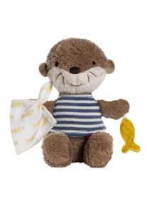 babyFEHN Kuscheltier FEHN "Otter Theo, Bean Bag Otter", braun, Pl&uuml;schfiguren, KinderB:8cm H:18cm T:5,2cm, Pl&uuml;sch, Kuscheltier, B:8cm H:18cm T:5,2cm