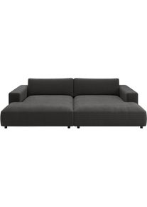 Loungesofa Musterring "MR LUCIA, die ultimative Lounge-Oase, Breite 300cm, bequem, Mega Sofa", anthrazit, B:300cm H:81cm T:190cm, 95% Polyester, 5% Nylon, Sofas, Loungesofa, Mega-Fl&auml;che, erstklassige Kammerkissen & Luxus-Komfort