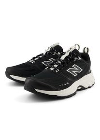 Trailrunningschuh New Balance "410", Damen, Gr. 43, schwarz, sea salt, faded schwarz, Synthetik, Textil, Schuhe Trailrunningschuh, f&uuml;r Laufen und Nordic Walking, mit Gummilaufsohle