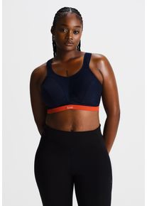 Sport-BH Shock Absorber "ACTIVE D+CLASSIC SN109 SA D+MAX BRA", Damen, Gr. 90, Cup F, blau (nny, ns), Obermaterial: 57% Polyamid, 39% Polyester, 4% Elasthan, BHs Sport-BH, f&uuml;r Teens geeignet
