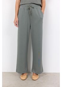 Jogger Pants soyaconcept "SC-BANU 33", Damen, Gr. XXL (44/46), N-Gr, misty, Sweatware, Obermaterial: 48% Modal, 48% Polyester, 4% Elasthan, unifarben, gerade kn&ouml;chellang, Hosen Jogger Pants, Viskosemischung