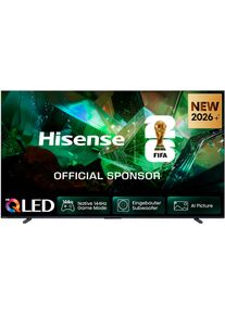 HISENSE QLED-Fernseher "100E7DS PRO", Energieeffizienz: E, schwarz, dunkelgrau, 100 &Prime;, Fernseher, QLED-Fernseher