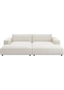 Loungesofa Musterring "MR LUCIA, die ultimative Lounge-Oase, Breite 300cm, bequem, Mega Sofa", snow, B:300cm H:81cm T:190cm, 88% Polyester, 12% Polyacryl, Sofas, Loungesofa, Mega-Fl&auml;che, erstklassige Kammerkissen & Luxus-Komfort