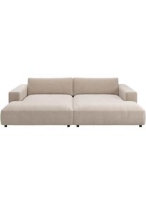 Loungesofa Musterring "MR LUCIA, die ultimative Lounge-Oase, Breite 300cm, bequem, Mega Sofa", taupe, B:300cm H:81cm T:190cm, 100% Polyester, Sofas, Loungesofa, Mega-Fl&auml;che, erstklassige Kammerkissen & Luxus-Komfort