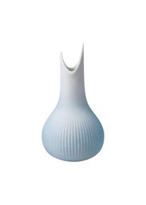 Dekovase Goebel "Vase Studio 8 Raindrop Ice 15 cm blau", blau, B:8cm H:15cm T:8cm &Oslash;:11cm, Vasen, Dekovase, Abwischbar