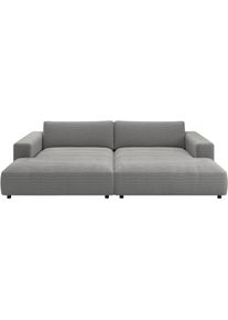 Loungesofa Musterring "MR LUCIA, die ultimative Lounge-Oase, Breite 300cm, bequem, Mega Sofa", grau, B:300cm H:81cm T:190cm, 95% Polyester, 5% Nylon, Sofas, Loungesofa, Mega-Fl&auml;che, erstklassige Kammerkissen & Luxus-Komfort