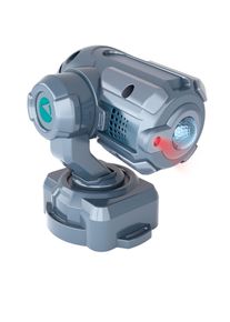 Experimentierkasten Clementoni "Galileo Spy, Alarm-System", grau (wei&szlig;, neutral), Experimentierk&auml;sten, Kinder, Experimentierkasten, mit Bewegungsmelder, Lampe und Alarmsirene