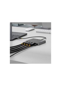 StarTech.com StarTech - docking station - USB-C / Displayport - 4 x DP - TAA Compliant