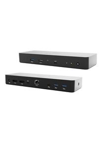 i-tec - docking station - USB-C / USB4 / Thunderbolt 3 / Thunderbolt 4 / Thunderbolt 5 - 2 x DP Thunderbolt 4 - 1GbE