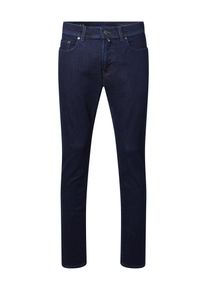 Regular-fit-Jeans Pierre Cardin "Lyon", Herren, Gr. 40-32, L&auml;nge 32, dunkelblau stonewash, Obermaterial: 84% Baumwolle CO. 14% Polyester PES. 2% Elasthan EL., regular fit, Jeans Regular-fit-Jeans, mit Dornschlaufe f&uuml;r die G&uuml;rtelschnalle