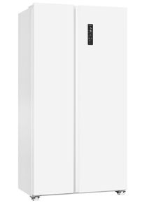 Exquisit Side-by-Side "SBS46-040D", Energieeffizienz: D, wei&szlig;, B:91cm H:177cm T:59cm, K&uuml;hlschr&auml;nke, Side-by-Side