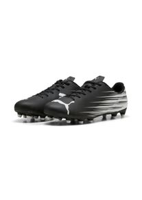 Fu&szlig;ballschuh Puma "ATTACANTO II FGAG", Herren, Gr. 41, schwarz-wei&szlig; (Puma schwarz, Puma wei&szlig;), Synthetik, bedruckt, Schuhe Fu&szlig;ballschuh, f&uuml;r Rasen- und Kunstrasenpl&auml;tze, mit weichem Synthetik-Obermaterial