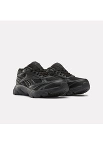 Laufschuh Reebok "BELWAVE", Herren, Gr. 46, schwarz (schwarz, schwarz, grau), Leder, Synthetik, Textil, Schuhe Laufschuh