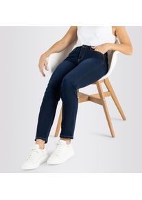 Stretch-Jeans MAC "Dream", Damen, Gr. 44, L&auml;nge 28, blau (schwarz washed28), Denim/Jeans, Obermaterial: 65% Baumwolle, 31% Polyester, 4% Elasthan, eng normal, Jeans Stretch-Jeans, mit Stretch f&uuml;r den perfekten Sitz