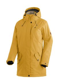 Funktionsjacke Maier Sports "KATRINE", Damen, Gr. 50, gelb (sonnengelb), 100% Polyester, Jacken Funktionsjacke, Damen Jacke Outdoorjacke atmungsaktiv u. wasserdicht