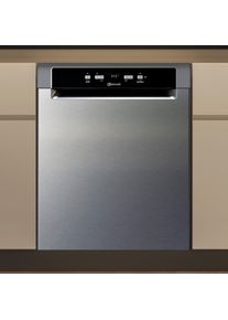 Bauknecht Unterbaugeschirrsp&uuml;ler "OBUC Ecosilent 9760", Energieeffizienz: A, silber (edelstahl), B:59,8cm H:82cm T:55,5cm, Geschirrsp&uuml;ler, Doppelter Komfort &ndash; mit Besteckschublade und zus&auml;tzlichem Besteckkorb, Unterbaugeschirrsp&uuml;ler
