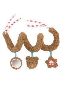babyFEHN Greifspielzeug FEHN "FredErik, Activity-Spirale B&auml;r", braun, Greifspielzeug, BabyB:10,5cm H:19cm, Pl&uuml;sch, Greifspielzeug, B:10,5cm H:19cm