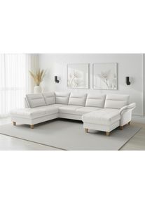Sit & More Wohnlandschaft SIT & MORE "Pamela", reinwei&szlig;, B:292cm H:90cm T:212cm, Sofas, Wohnlandschaft