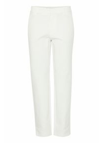 Chinohose Pulz Jeans "Chino PZBINDY", Damen, Gr. 40, N-Gr, blau (cloud dancer), Obermaterial: 53% Baumwolle CO. 44% Polyester PES. 3% Elasthan EL., Hosen Chinohose