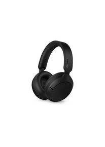 Philips TAH6000BK - headphones with mic - 3.5 mm jack USB-C