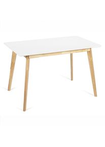 Avenberg Jed&aacute;lensk&yacute; st&ocirc;l Skandi, 120 cm, biely